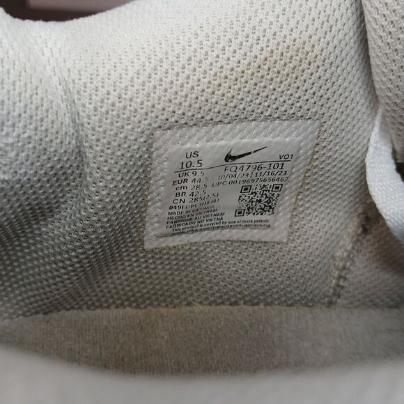 Nike Ja 1 Scratch 2.0 White Black Men’s 10.5 Basketball Shoes Streetwear Sporty main image 9